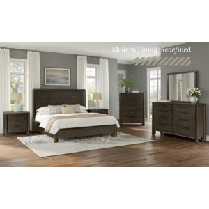 Reyanne King Panel Bed