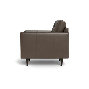 LEATHER WALLACE ARM CHAIR (10)