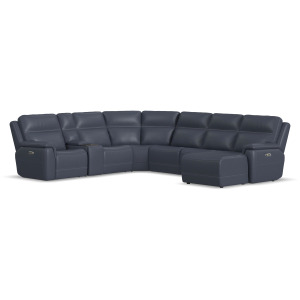 FLE 1845 6PC SECTIONAL LEA:009-42