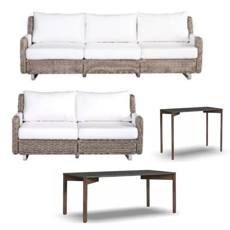 Sofa and Loveseat w/ FREE Tables