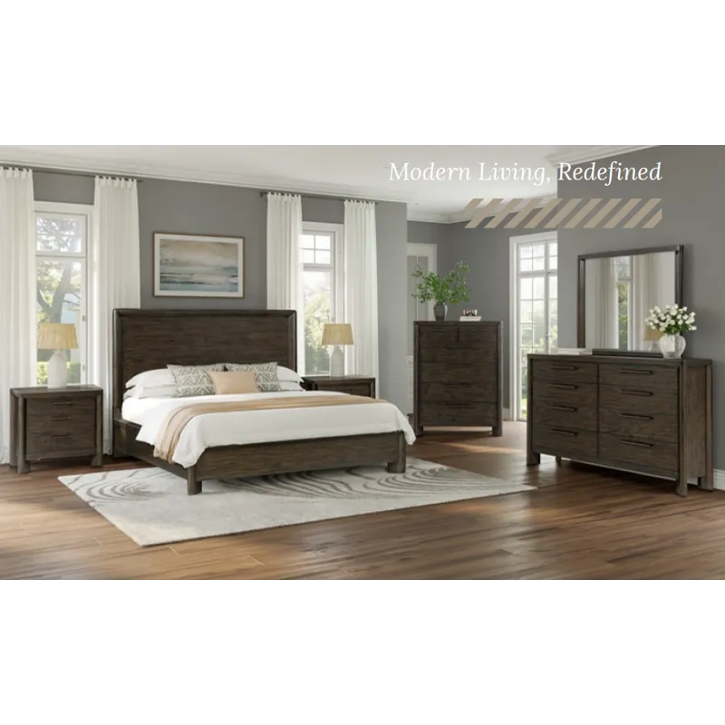 Reyanne King Panel Bed