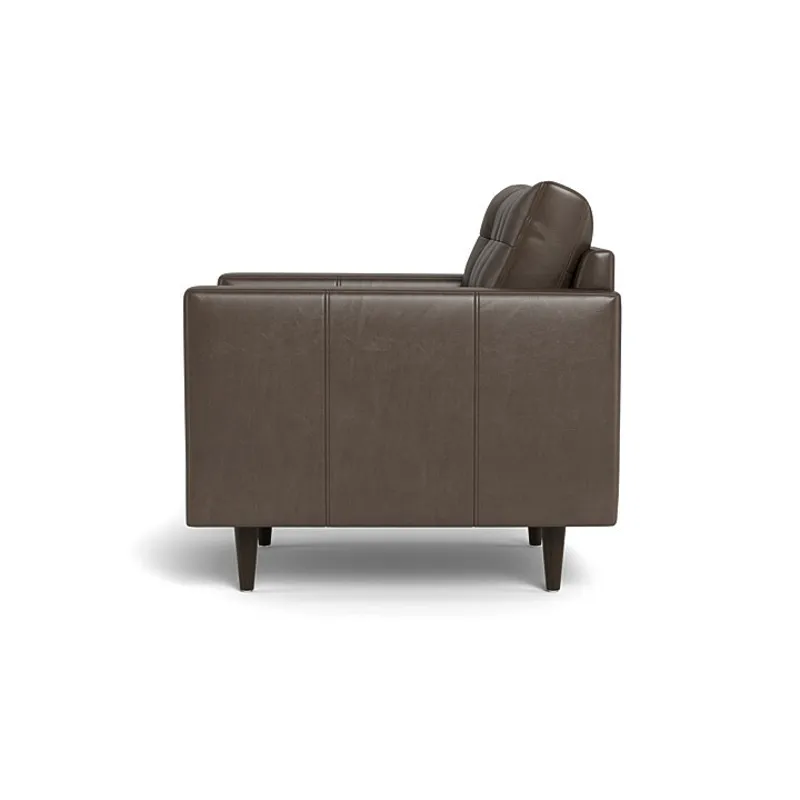 LEATHER WALLACE ARM CHAIR (10)
