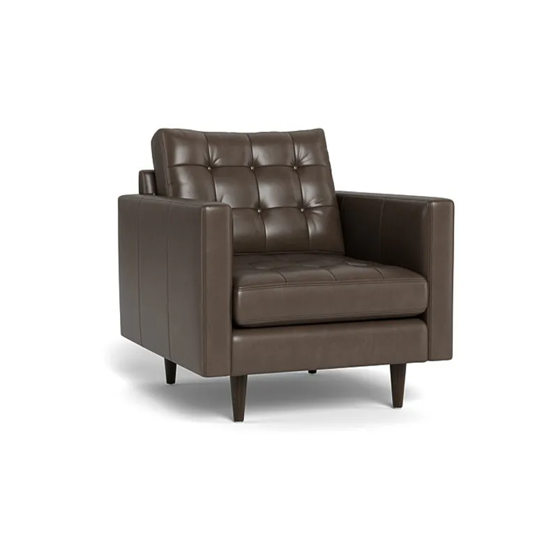 LEATHER WALLACE ARM CHAIR (7)