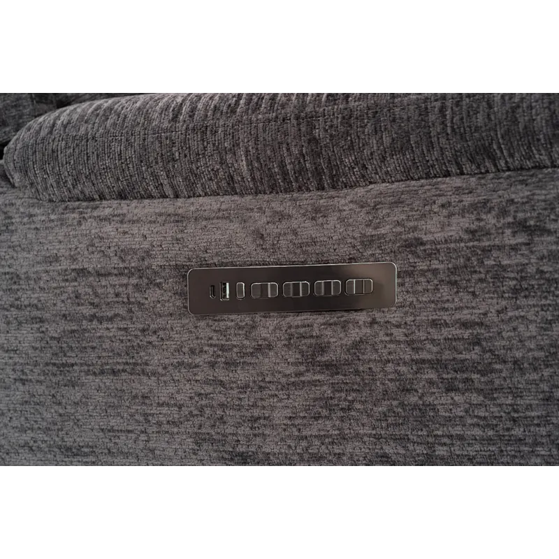 Sophisticated Perfect Match Power Swivel Gliding Recliner with Power Headrest &amp; Lumbar