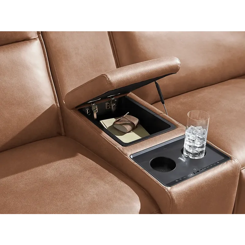 Huntington 6 PC Sectional- Saddle