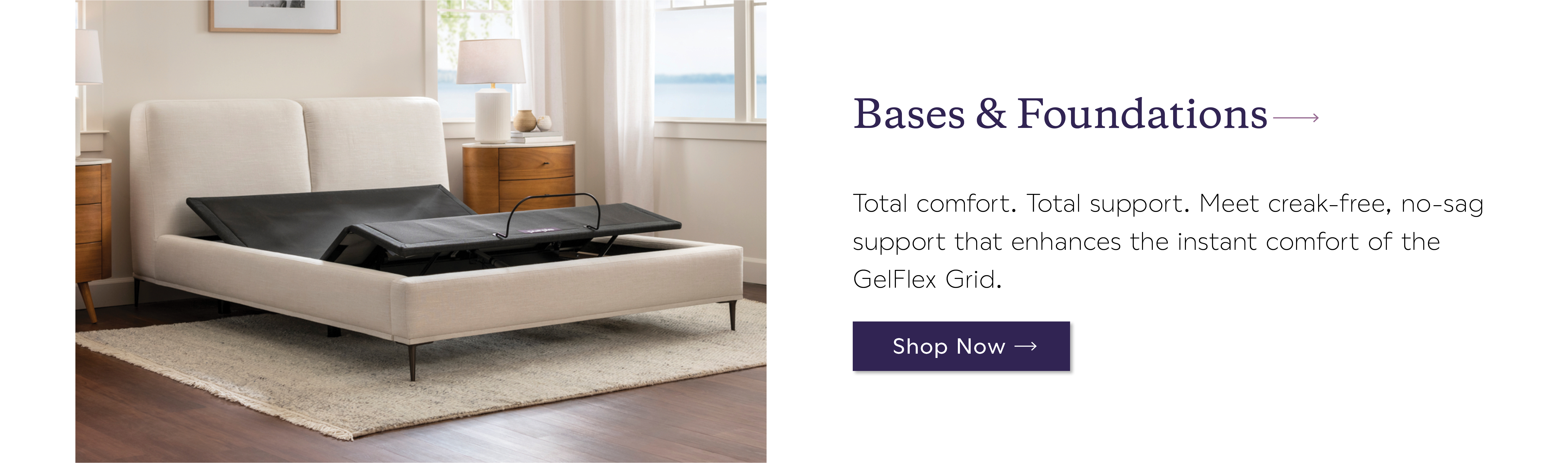 Shop Purple Power Adjustable Bases and Foundations at Furniture Mall