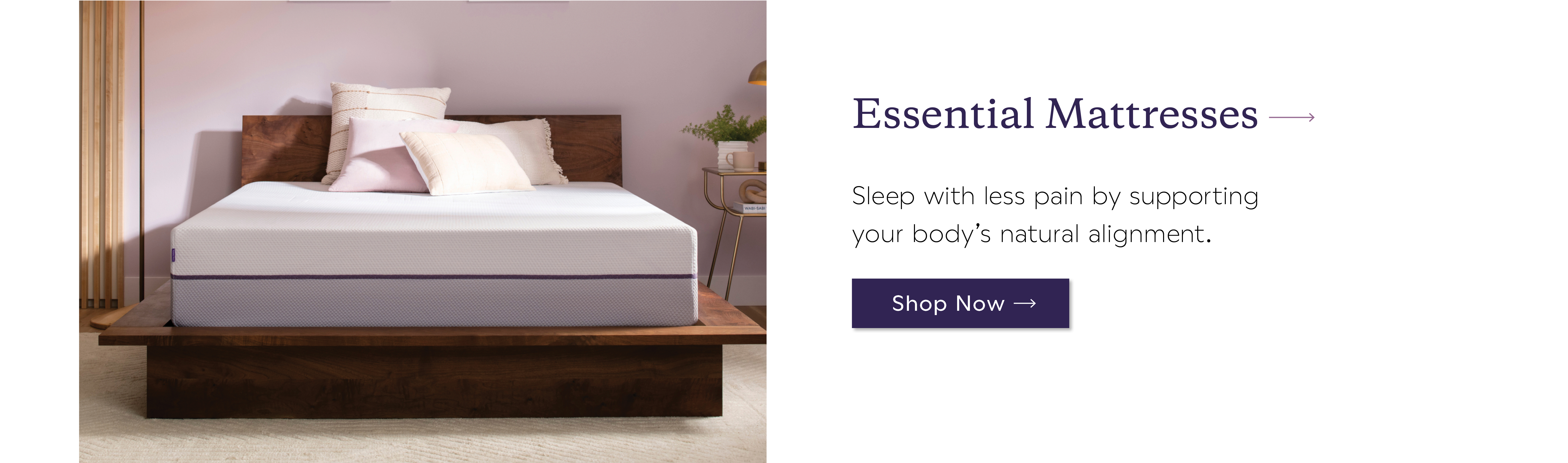 Purple Essential Mattresses | Furniture Mall
