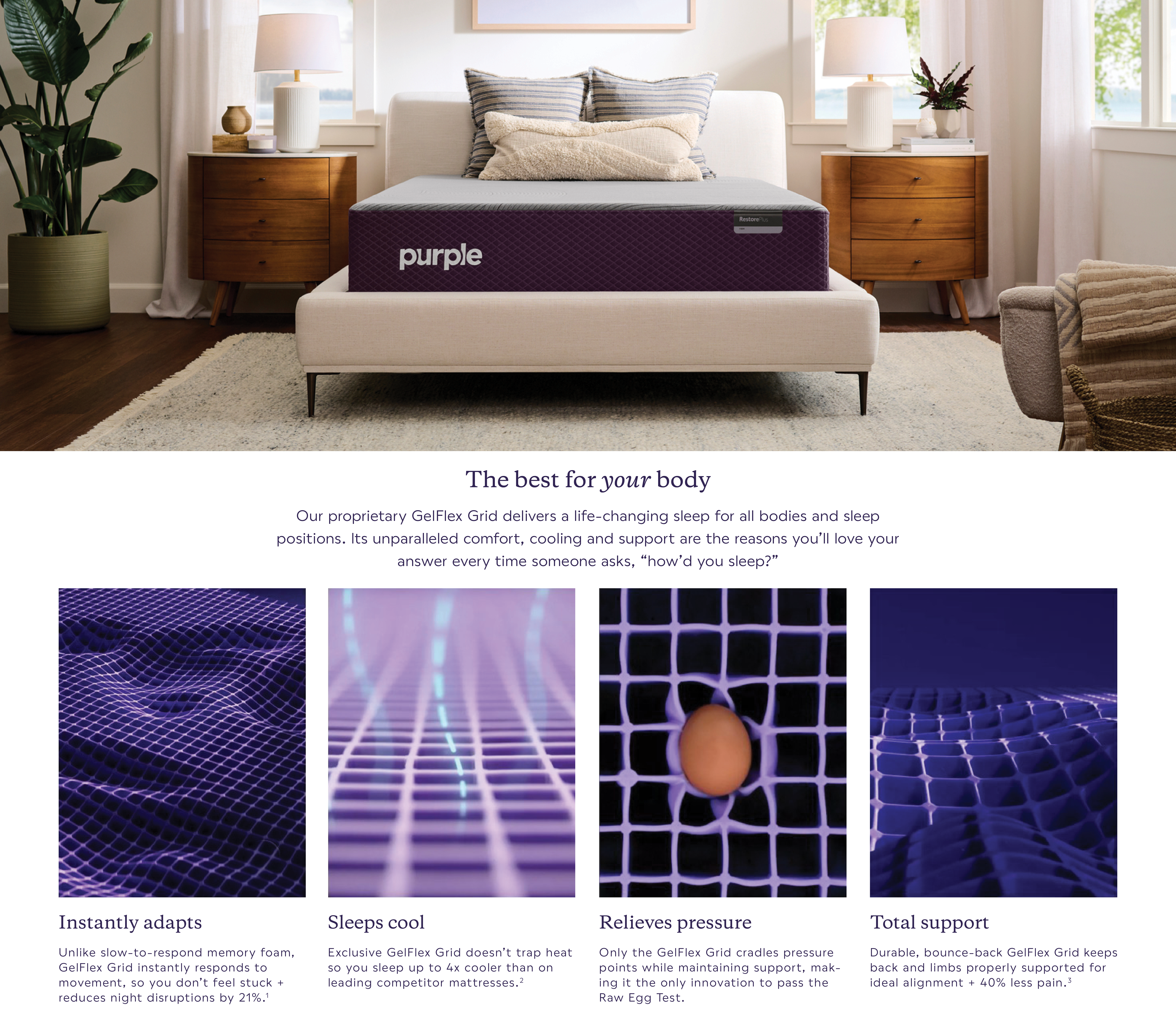 Purple Mattresses | Furniture Mall