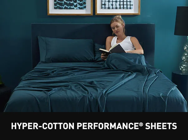 Hyper-cotton performance sheets