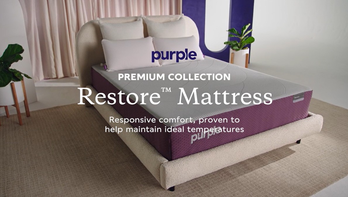 Purple Premium Restore Mattress - Firm and Soft Option
