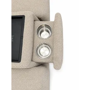 Cannes Zero Gravity Triple Power Console Loveseat w/Multimedia