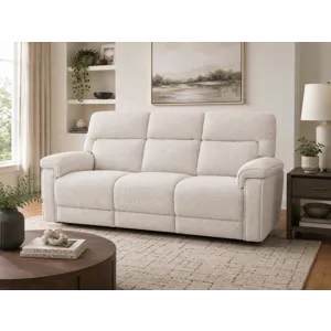 Cannes Zero Gravity Triple Power Sofa w/Multimedia, Heat &amp; Massage