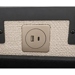 Cannes Zero Gravity Triple Power Console Loveseat w/Multimedia