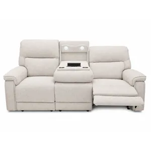 Cannes Zero Gravity Triple Power Sofa w/Multimedia, Heat &amp; Massage