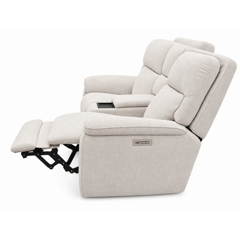 Cannes Zero Gravity Triple Power Console Loveseat w/Multimedia