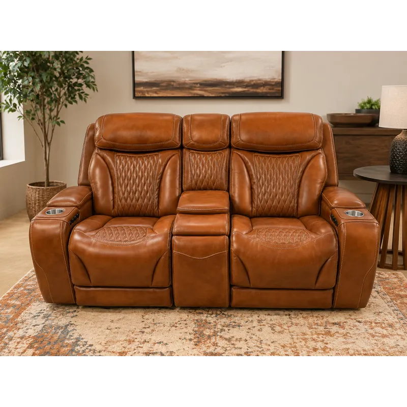 Weston Immersive Power Loveseat w/ Console