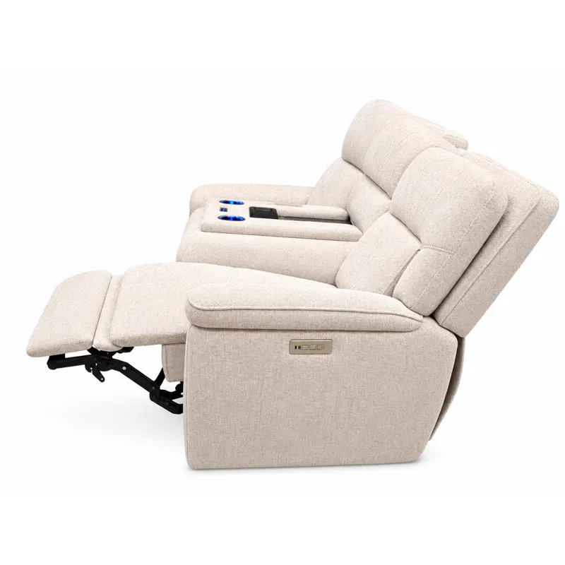 Cannes Zero Gravity Triple Power Sofa w/Multimedia, Heat &amp; Massage