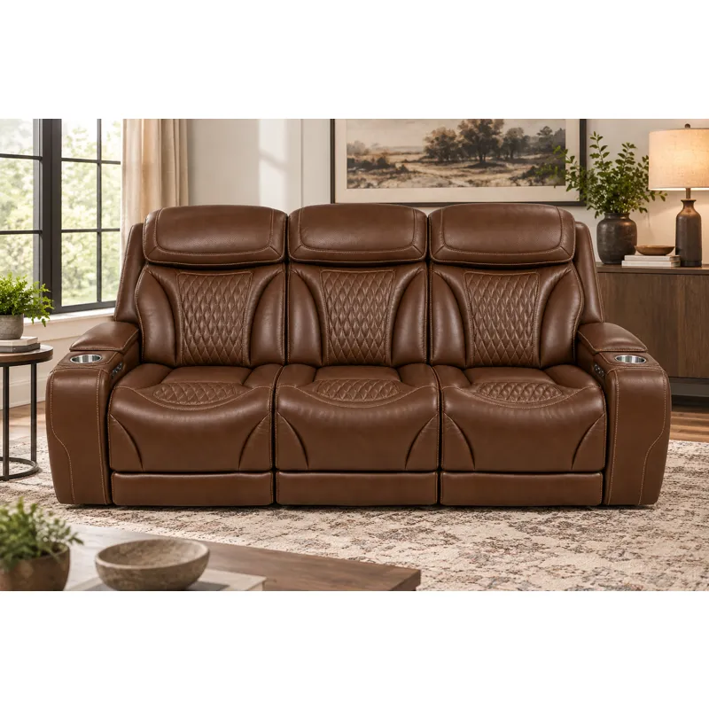 WESTON IMMERSIVE LEATHER SOFA