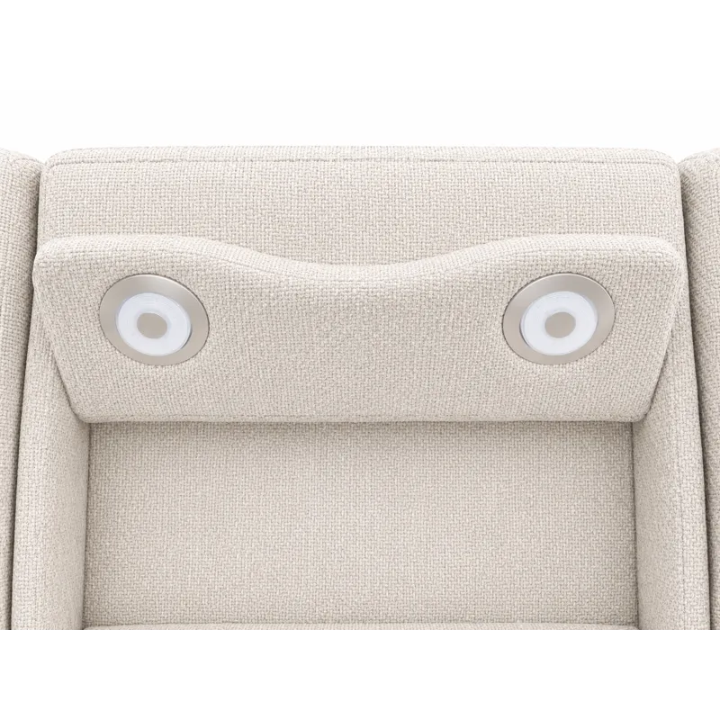 Cannes Zero Gravity Triple Power Sofa w/Multimedia, Heat &amp; Massage