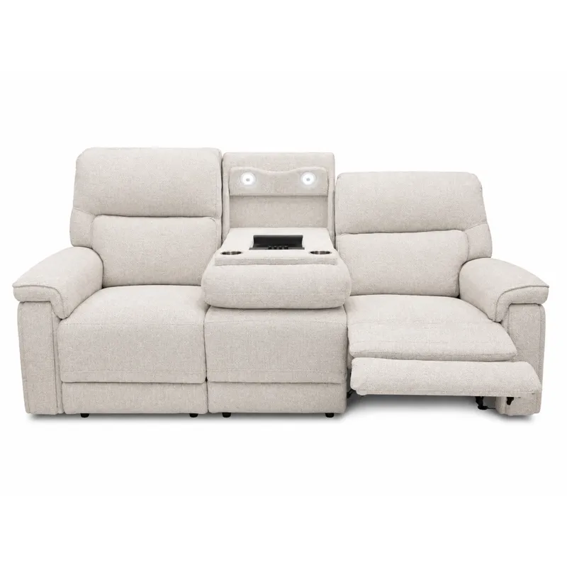 Cannes Zero Gravity Triple Power Sofa w/Multimedia, Heat &amp; Massage