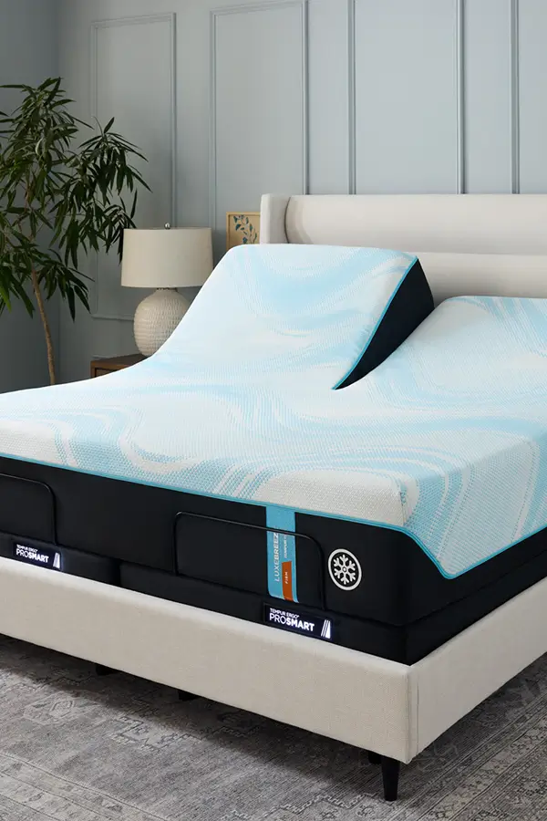 Mattress on bed