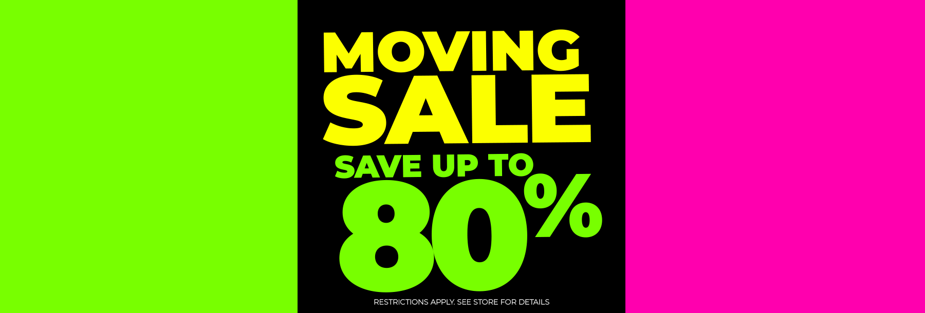 Moving Sale