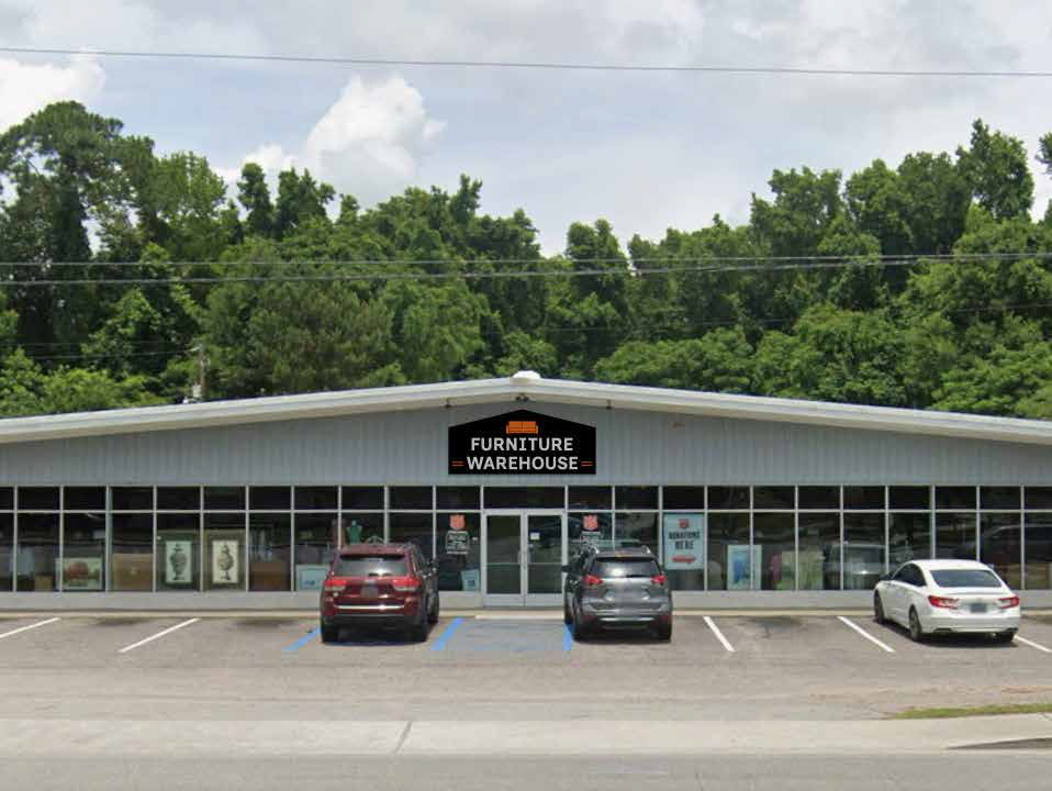 Furniture Warehouse storefront