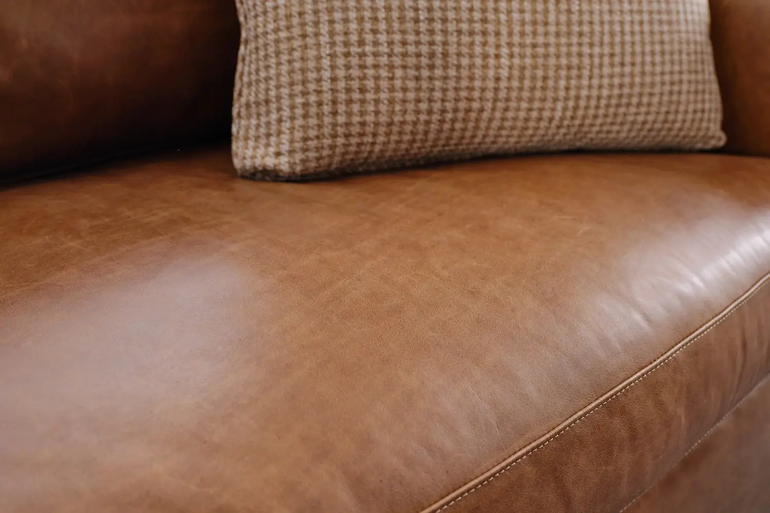 Leather sofa