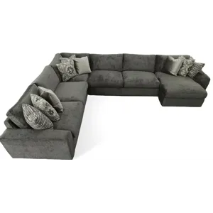 541 4PC Sectional AS-IS