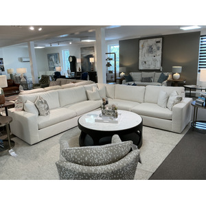 3 PC. Modern Off White Sectional