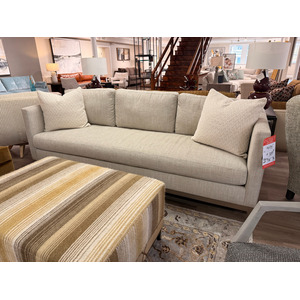 Modern Light Gray Low Back Sofa
