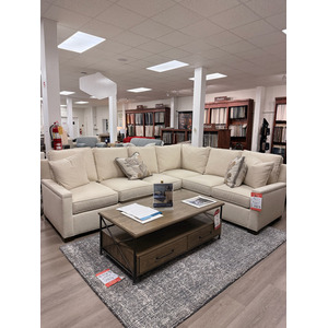 Modern Cream L-Shaped Sectional