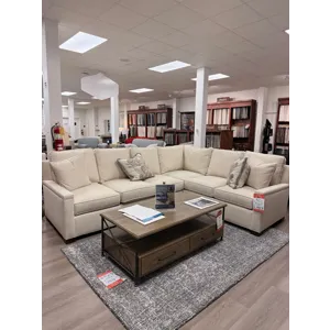 Modern Cream L-Shaped Sectional