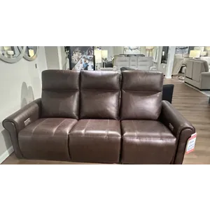 3 SEAT LEATHER RECLINING SOFA
