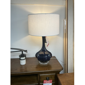 Navy Blue Lamp