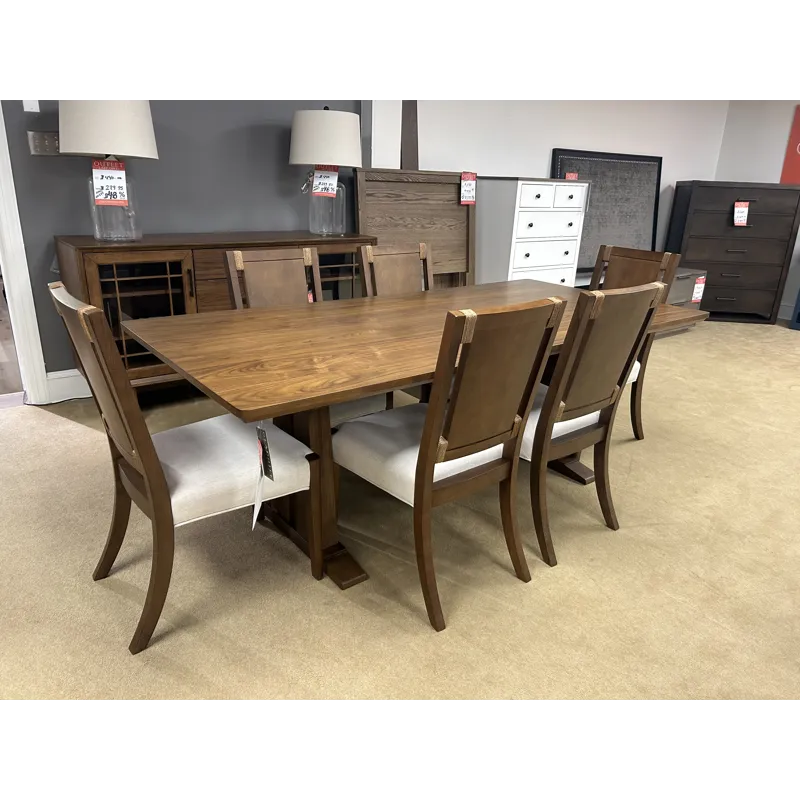 DINING TABLE & 6 CHAIRS
