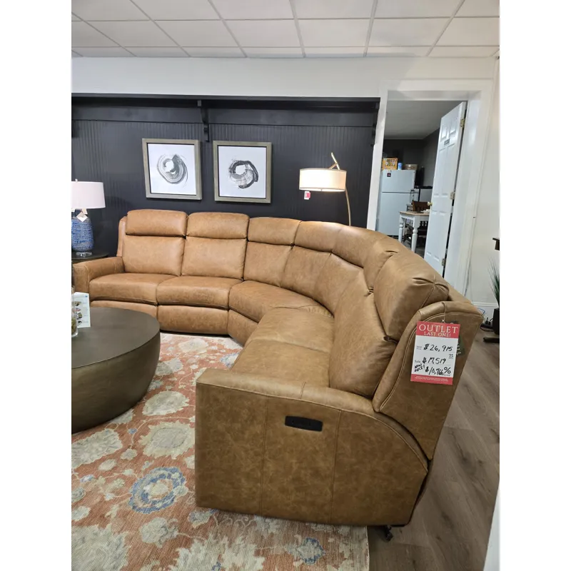 Leather Motion Sectional