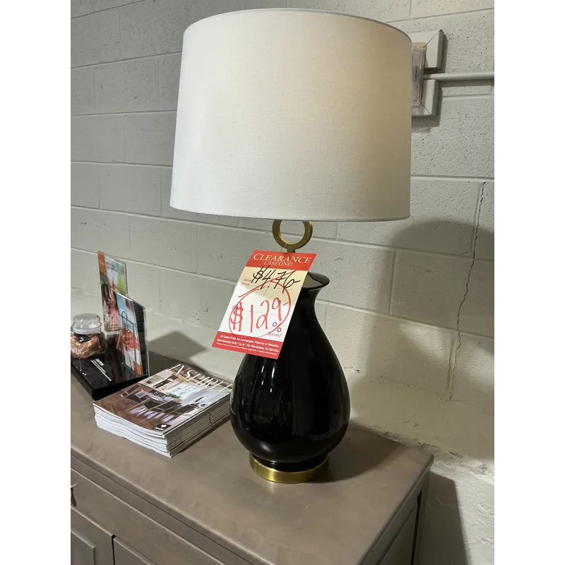Black and Gold Lamp