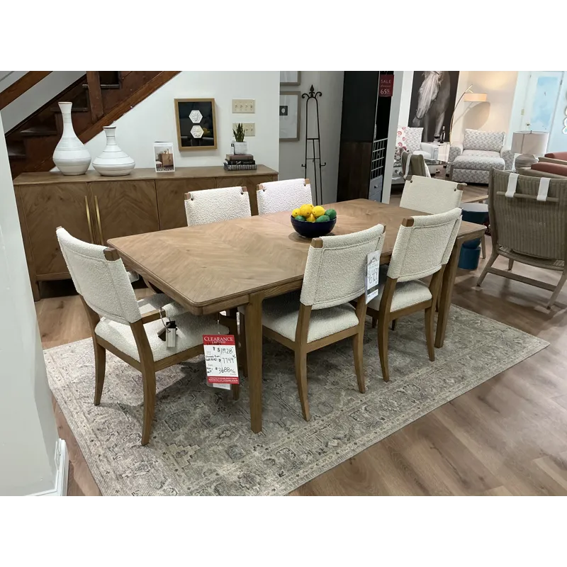 Modern Farmhouse 7 PC. Dining Set