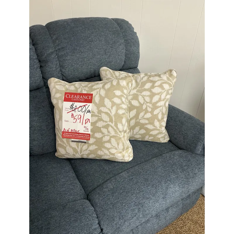 Cream Floral Pillow Pair