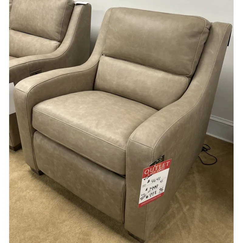 LEATHER RECLINING CHAIR