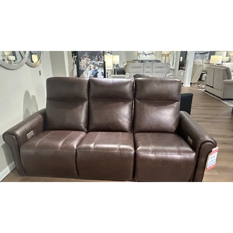 3 SEAT LEATHER RECLINING SOFA