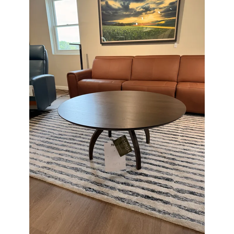 42” Solid Wood Round Coffee Table
