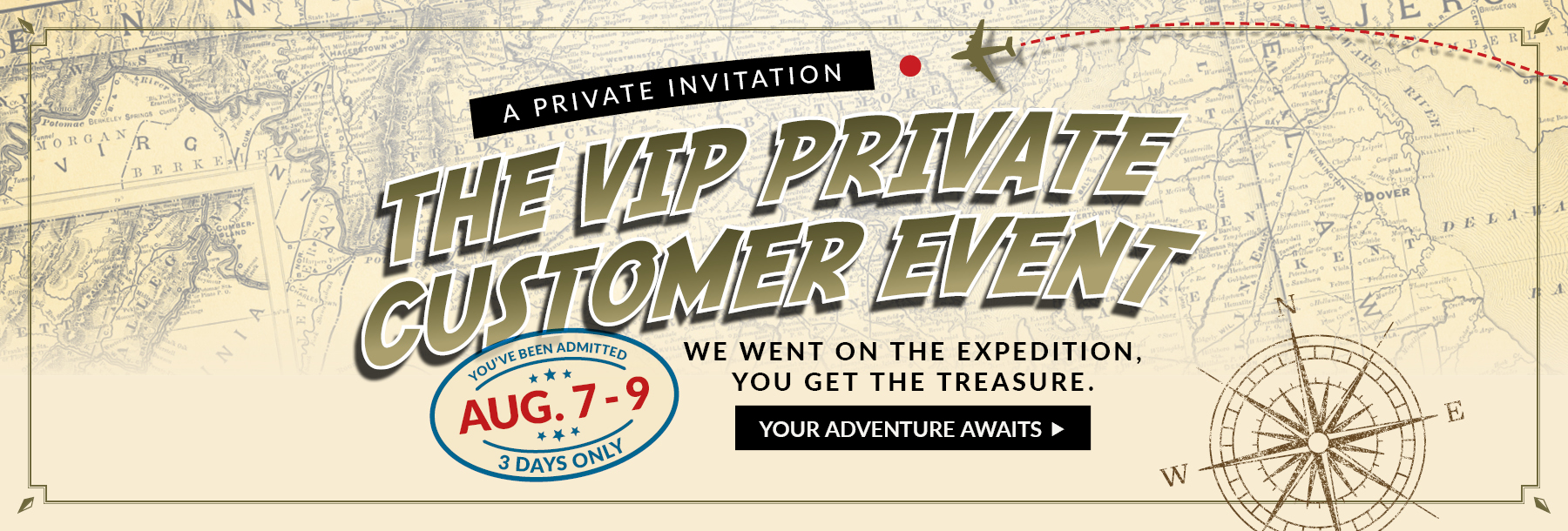 Private Sale Save the Date