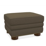 Pembroke Ottoman w/Brass Nail Head Trim