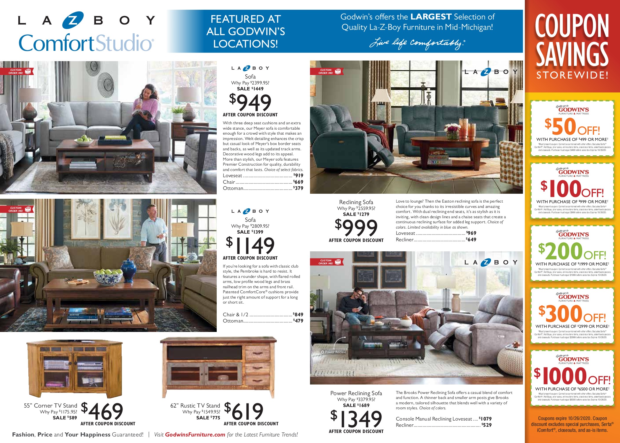 Coupon Event Godwin's Furniture & Mattress