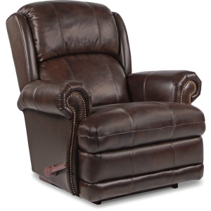 Kirkwood Rocking Recliner w/ Brass Nail Head Trim