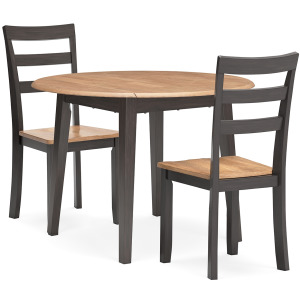 Gesthaven Dining Table and 2 Chairs