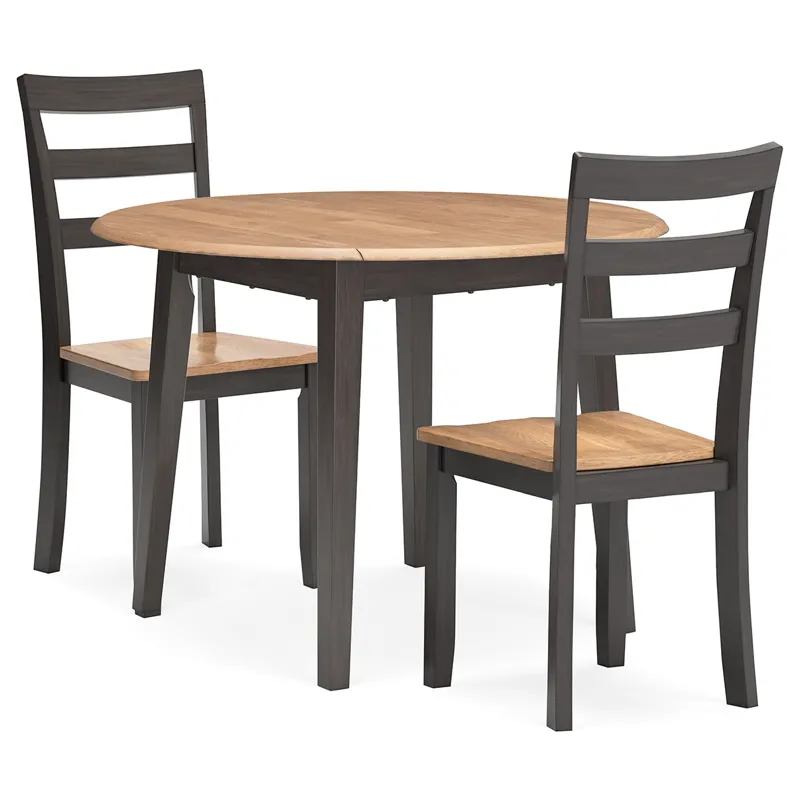 Gesthaven Dining Table and 2 Chairs