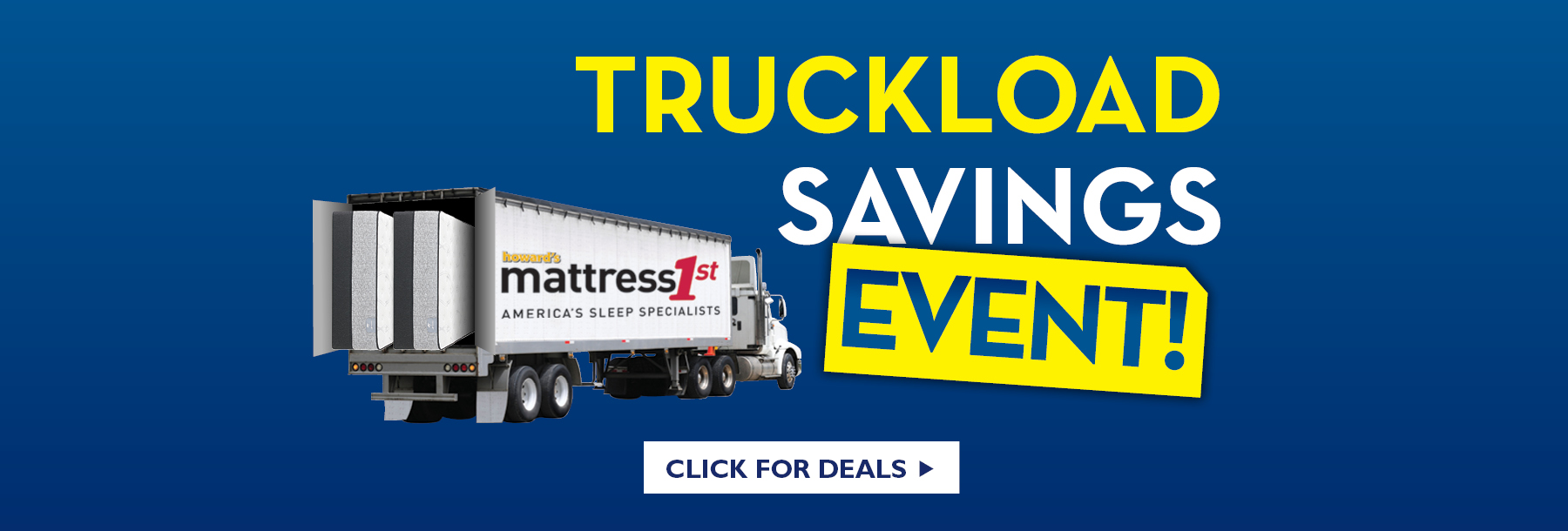 Mattress Truckload Event